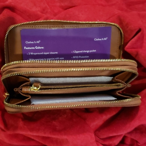 Joy Mangano Leather Wallet - Picture 4 of 6